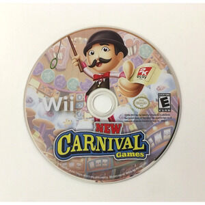 New Carnival Games (Nintendo Wii, 2010) 2K Games - Disc Only - US Seller